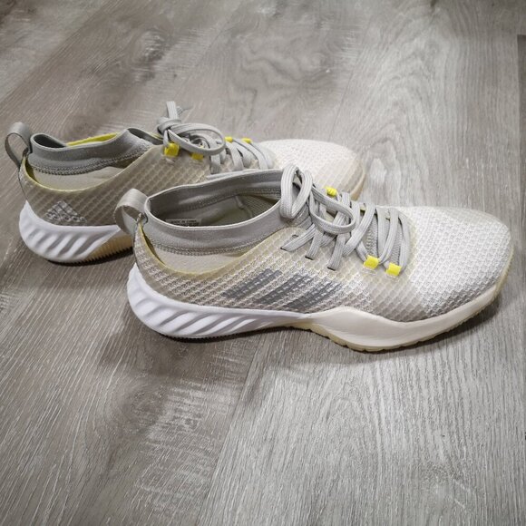 Adidas Training Bounce Ladies Size 8 Knit Sock Lace Closure Sneakers - Picture 1 of 9